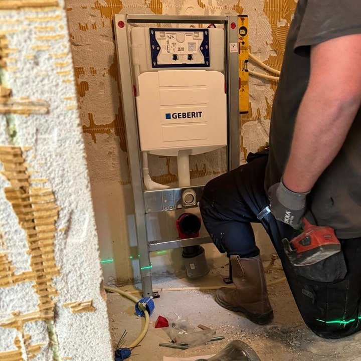 Professioneel leidingwerk en sanitair montage door WF Plumbers